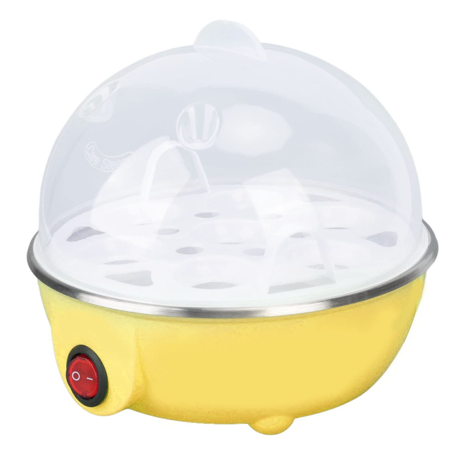 6-Egg Electric Steamer Cooker – Fast Microwave Egg Boiler