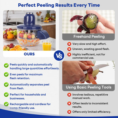 Automatic Fruit Peeler Machine – Peel Grapes & Cherry Tomatoes in Seconds