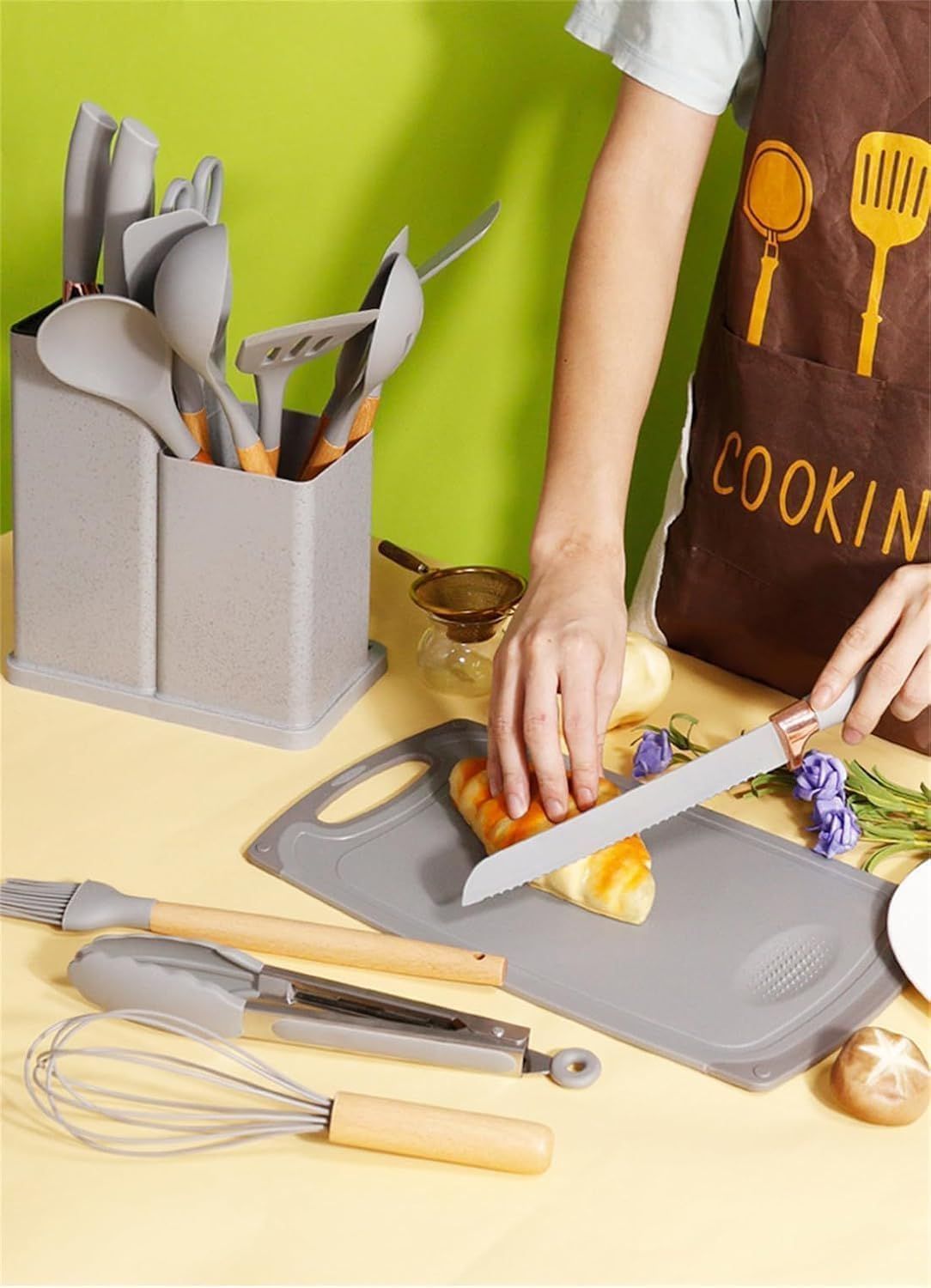 Protect Your Non-Stick Pans – Premium 19-Piece Kitchen Set (UAE Delivery)