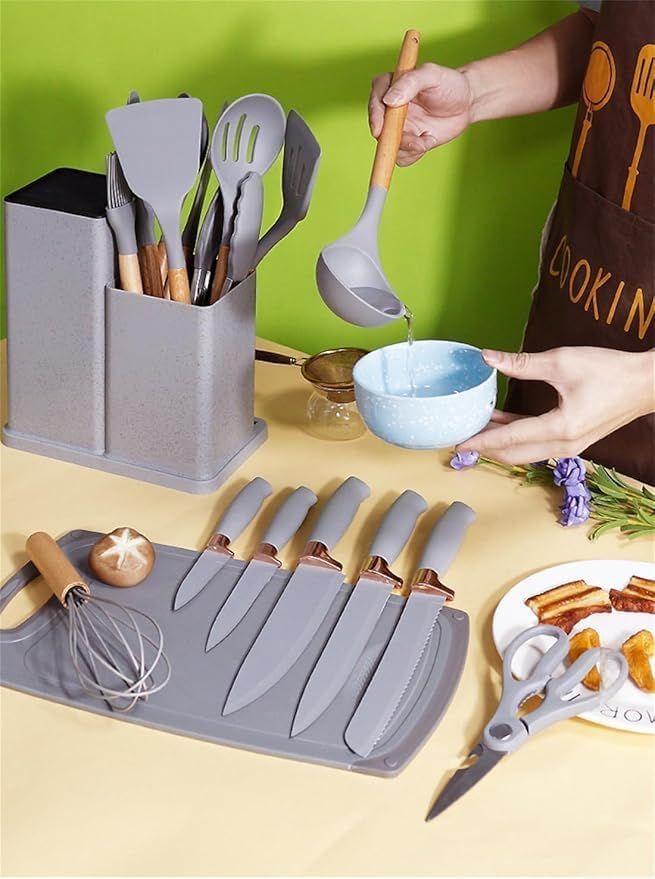 Protect Your Non-Stick Pans – Premium 19-Piece Kitchen Set (UAE Delivery)