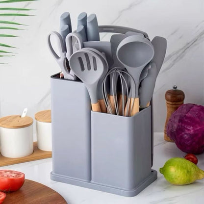 Protect Your Non-Stick Pans – Premium 19-Piece Kitchen Set (UAE Delivery)